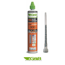 G&B Polyester Resin 300ml + Mixing Nozzle